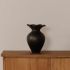 Ruffle Decorative Vessel (12In - Black)