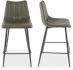 Alibi Counter Stool (Set of 2 - Dark Green)