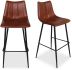 Alibi Barstool (Set of 2 - Brown)