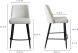 Emelia Counter Stool (Ivory)