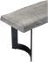 Bent Bench (Small - Weathered Grey)