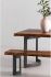 Bent Bench (Large - Smoked)