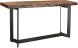 Bent Console Table (Smoked)