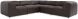 Form Modular Sectional (Classic L-Shaped - Espresso Brown)