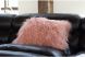 Lamb Fur Pillow (Rectangular - Pink)