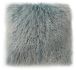 Lamb Fur Pillow (Large - Blue Snow)