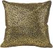 Daisy Pillow (Black and Gold)