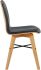 Napoli Dining Chair (Set of 2 - Leather Black)