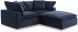 Clay Modular Sectional (Nook - Nocturnal Sky Performance Fabric)