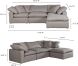 Terra Condo Modular Sectional (Lounge - Light Grey Livesmart Fabric)
