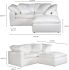 Terra Condo Modular Sectional (Nook - Cream Livesmart Fabric)