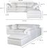 Terra Condo Modular Sectional (Dream - Cream Livesmart Fabric)