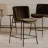 Early Bar Stool (Faux Green Mohair)