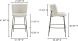 Early Bar Stool (Beige)