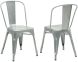 Mensano Dining Chair (Set of 2 - Silver Metallic)