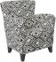 Wolle Accent Chair (Black, Beige)