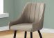 Stirling Dining Chair (Set of 2 - Taupe & Black Legs)