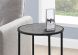 Itawood Accent Table (Grey Stone & Black)