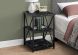 Epralo Accent Table (Black Marble)