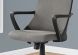 Elesron Office Chair (Black & Dark Grey Fabric)