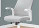 Blewel Office Chair (White & Grey)