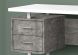Wego Desk (White & Concrete)