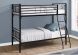 Janet Bunk Bed (Twin - Black)