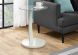 Crackley Accent Table (White)