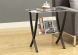 Startford Table d'Appoint (Cappuccino et Verre)