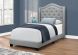 Smalin Bed (Twin - Grey Linen)