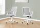 Elesron Office Chair (White & Grey Mesh)