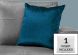 Oraver Pillow (Steel Blue Diamond Velvet)
