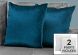 Oraver Pillow (Set of 2 - Steel Blue Diamond Velvet)
