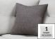 Oraver Pillow (Linen Patterned Dark Grey)