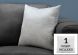 Oraver Pillow (Light Grey Feathered Velvet)