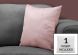Oraver Pillow (Light Pink Feathered Velvet)