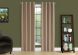 Kronio Curtain Panel (52x95 - Brown Blackout)
