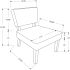 Wephia Accent Chair (Light Grey)