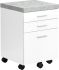 SD705 Filing Cabinet (White)