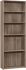 Evelyn Bookcase (Dark Taupe)