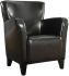 Wolle Accent Chair (Dark Brown)