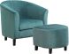 Masally Accent Chair (Turquoise)
