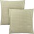 Gine Pillow (Set of 2 - Green Abstract)