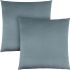 Jedale Pillow (Set of 2 - Pale Blue Satin)