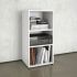 Nexera 2-Shelf Bookcase (White)