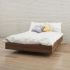 Nexera Full Size Platform Bed (Walnut)