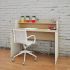 Atelier 48-inch Desk (Natural Maple & Ivory)