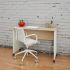 Atelier Mobile Work Surface (Natural Maple & Ivory)