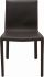 Colter Dining Chair (Black Leather with Black Legs)