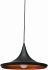 Euclid Pendant Light (Small - Black with Gold Inner Shade)